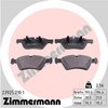 Zimmermann Brake Pad Set, 23925.210.1 23925.210.1